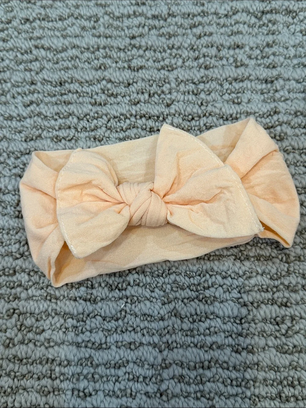 Girls Stretch Knot Headband Set — Coral, Green, Purple, Cream, Peach & Teal